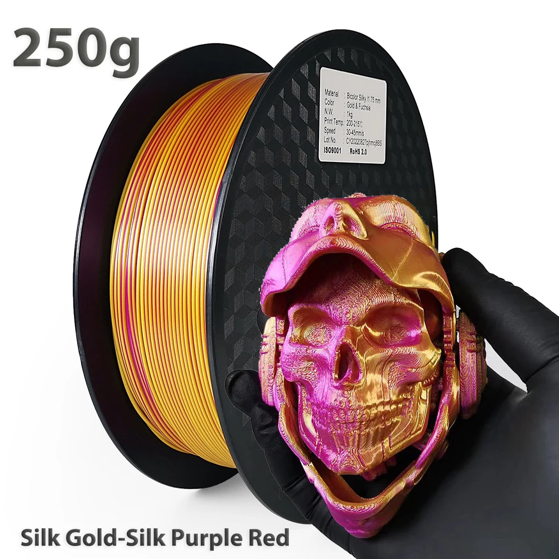 Silk Gold PurpleRed