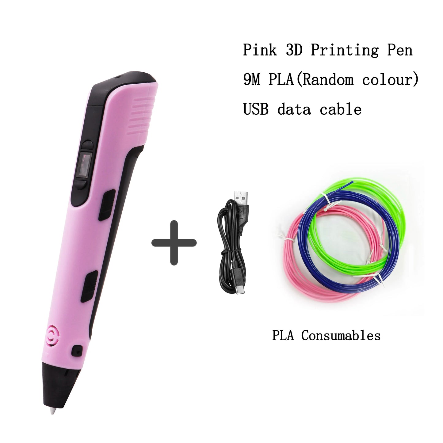 3D Printing Pen with 9m PLA Filaments - Perfect Gift for Kids