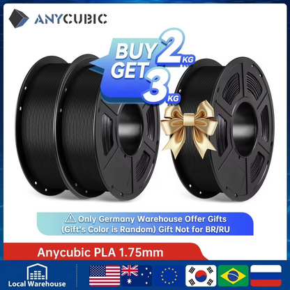 3D Printer Filament 1.75mm 1KG 9 Colors