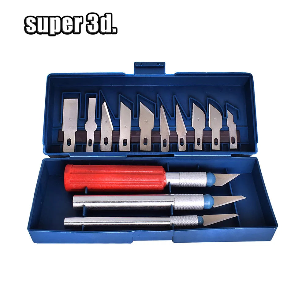 Pliers Deburring Tool Kit: Precision Engraving & Carving Blades