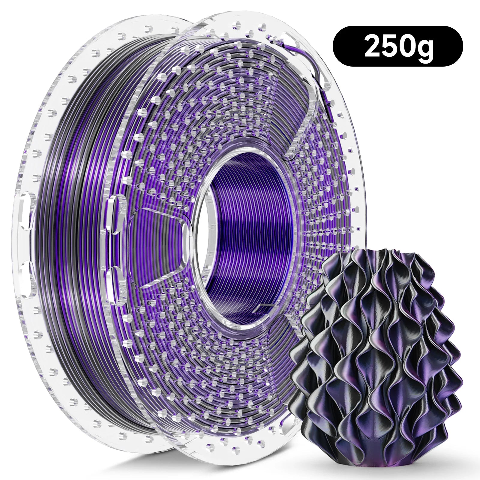 SILK PLA BlackPurple