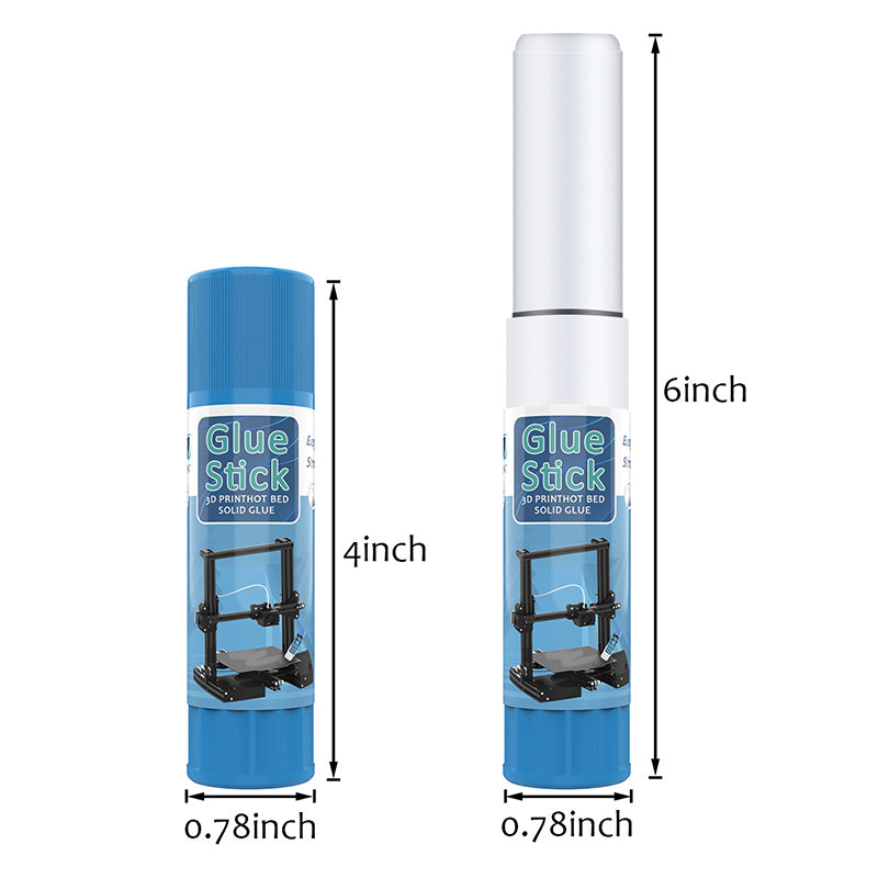 3D Printer Glue Stick - Non-Toxic PVP Adhesive for PLA/ABS