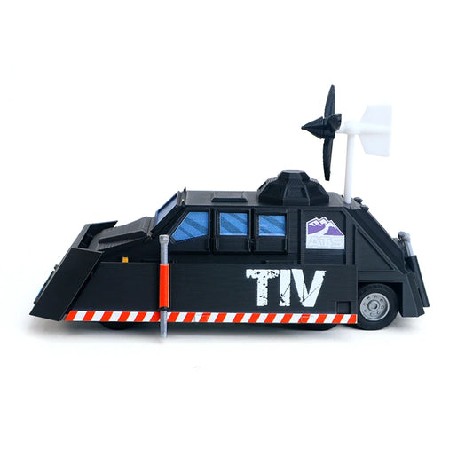 3D Printed TIV2 Deployable Tornado Intercept Vehicle Static Scale Model Collectible Desk Decor Gift For Storm Chaser Science Fan