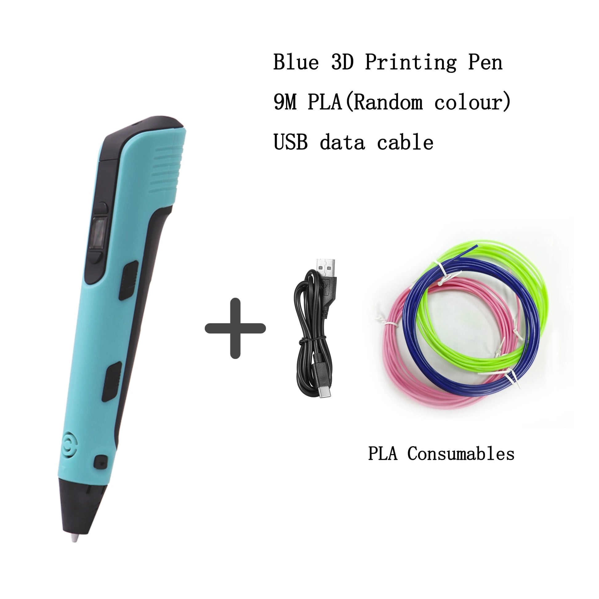 3D Printing Pen with 9m PLA Filaments - Perfect Gift for Kids