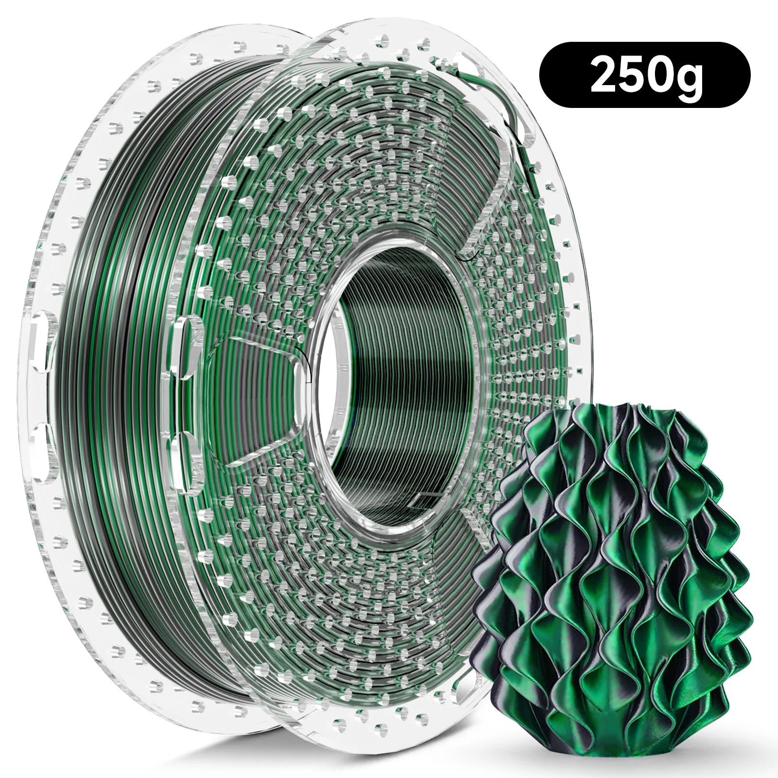 SILK PLA BlackGreen