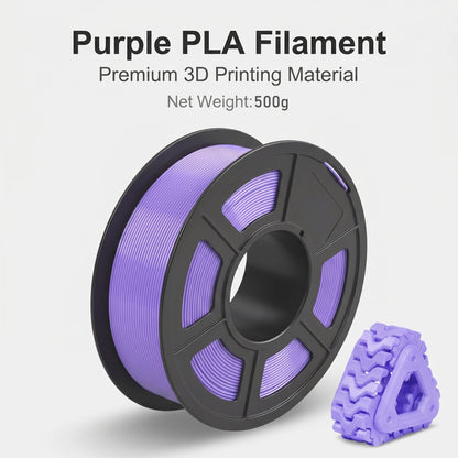 1.75mm High Speed PLA 3D Printer Filament Bundle ±0.02mm Dimensional Accuracy Reusable 250g Spools Total 1KG