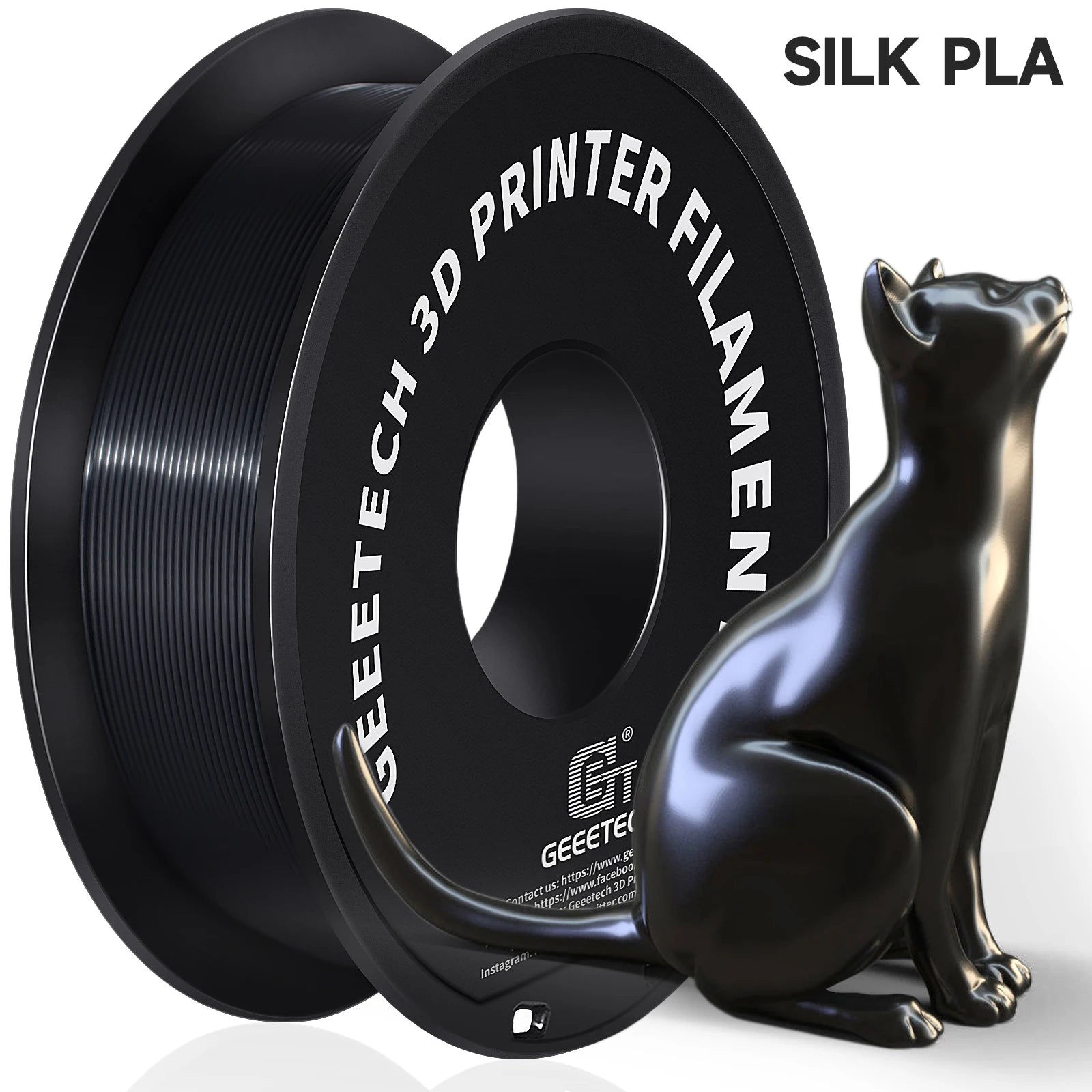 Silk Black PLA