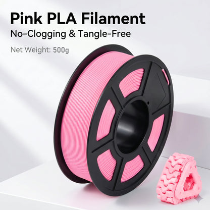 1.75mm High Speed PLA 3D Printer Filament Bundle ±0.02mm Dimensional Accuracy Reusable 250g Spools Total 1KG