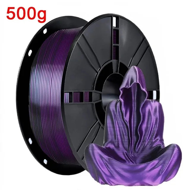3D Printer Filament: Dual Color Silk PLA Filament 1.75mm - 3D Printer Material