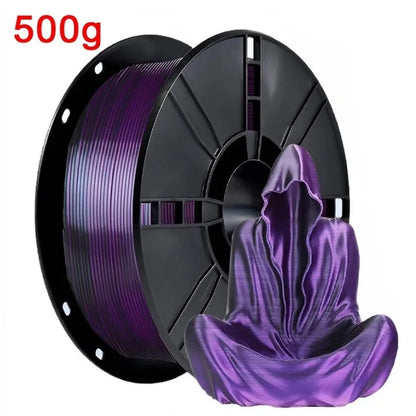 3D Printer Filament: Dual Color Silk PLA Filament 1.75mm - 3D Printer Material