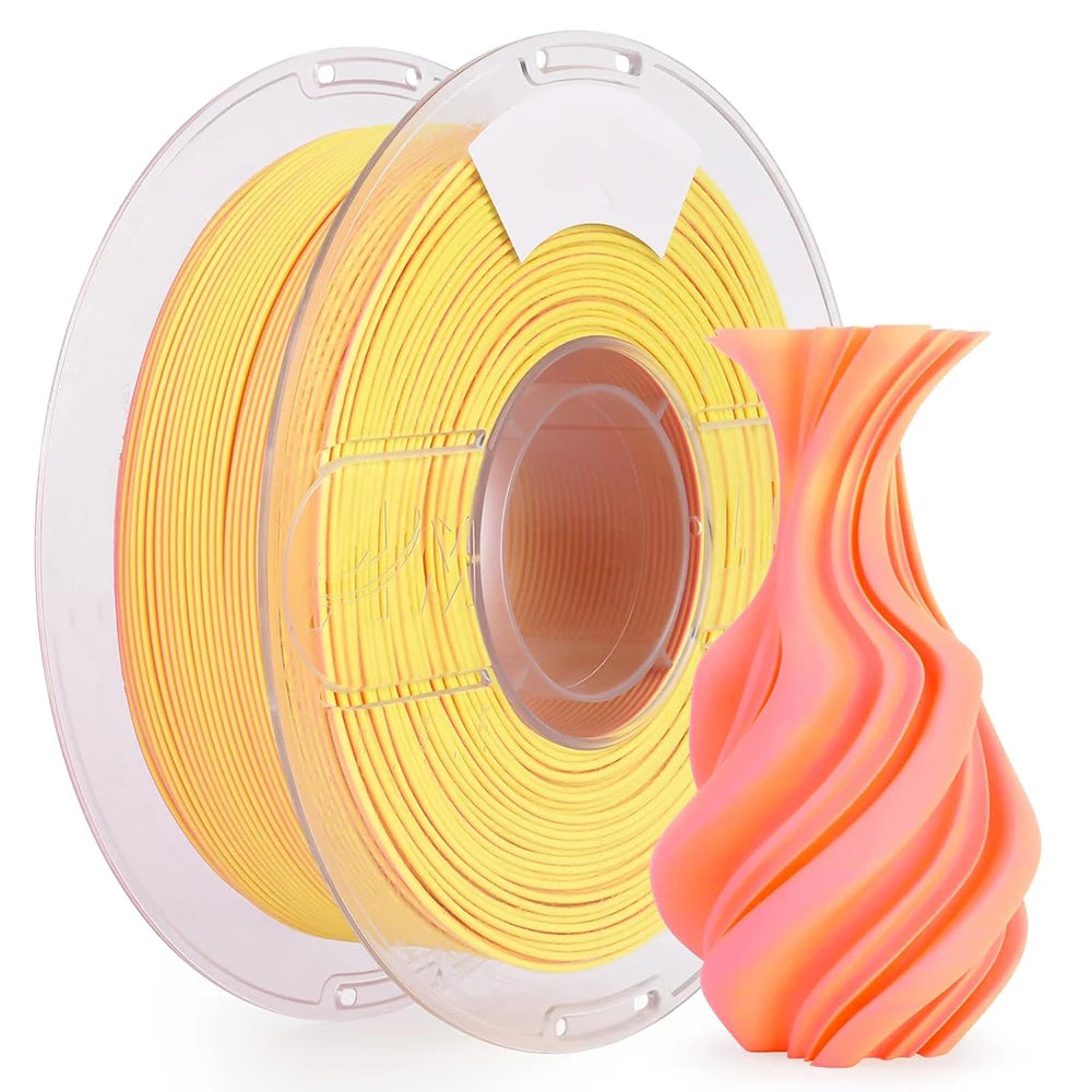 250g 500g 1Kg Dual Color Silk gold powder 3D Printer PLA Filament  1.75mm Two Color Silk gold powder for 3D Printing Material