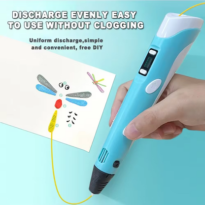 3D Printing Pen - Electronic 9M PLA, High-Temp Graffiti Tool