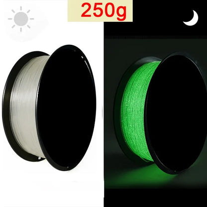 3D PLA Filament Glow Dark 1kg 1.75mm Luminous Rainbow