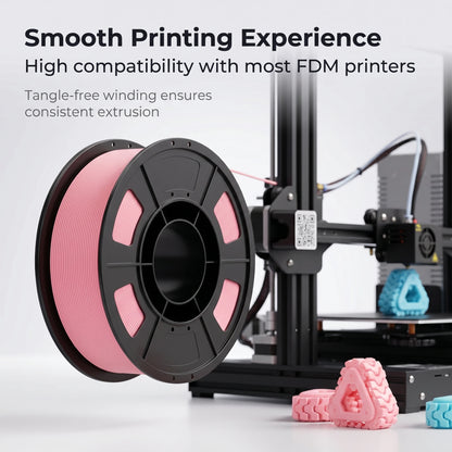 1.75mm High Speed PLA 3D Printer Filament Bundle ±0.02mm Dimensional Accuracy Reusable 250g Spools Total 1KG