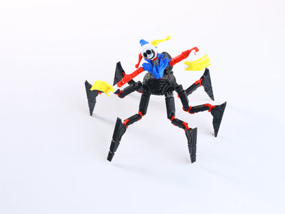 3D Printed Articulated Monster Action Figure Movable Joints Spider Clown Toy Desktop Decor Collectible Model for Kids