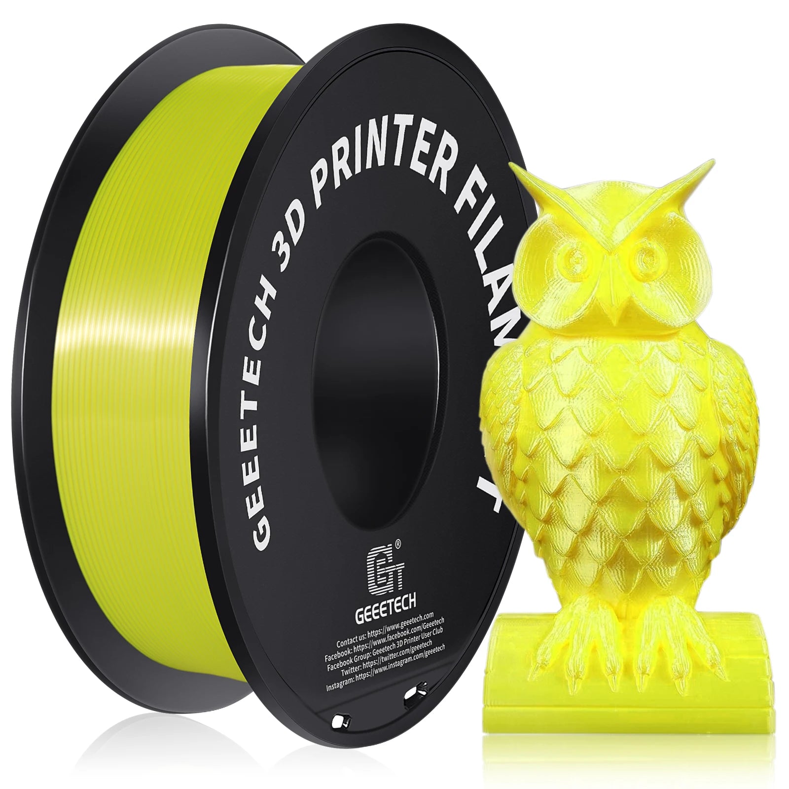 Silk Yellow PLA