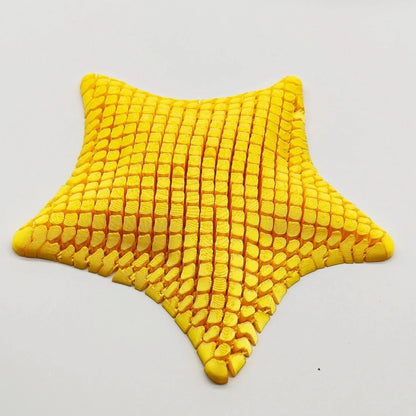 3D Printed Movable Joints Starfish 12cm Ocean Themed Desk Toy Ornament Stress Relief Home Office Decor Gift kawaii room decor