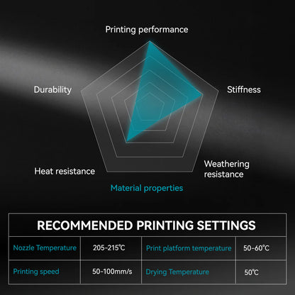 PLA Matte Filament 1.75mm 1kg - Smooth Finish for FDM Printers