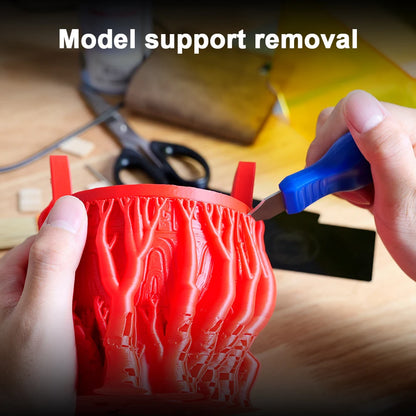 3D Printer Tool Kit for Removing Support PLA ABS UV Light Curing Model Material Support Removal Cutter 3D Printer Accessories