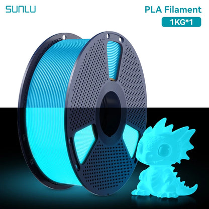 3D Filament PETG: Glow in The Dark - 1.75mm - 1KG for 3D Printing