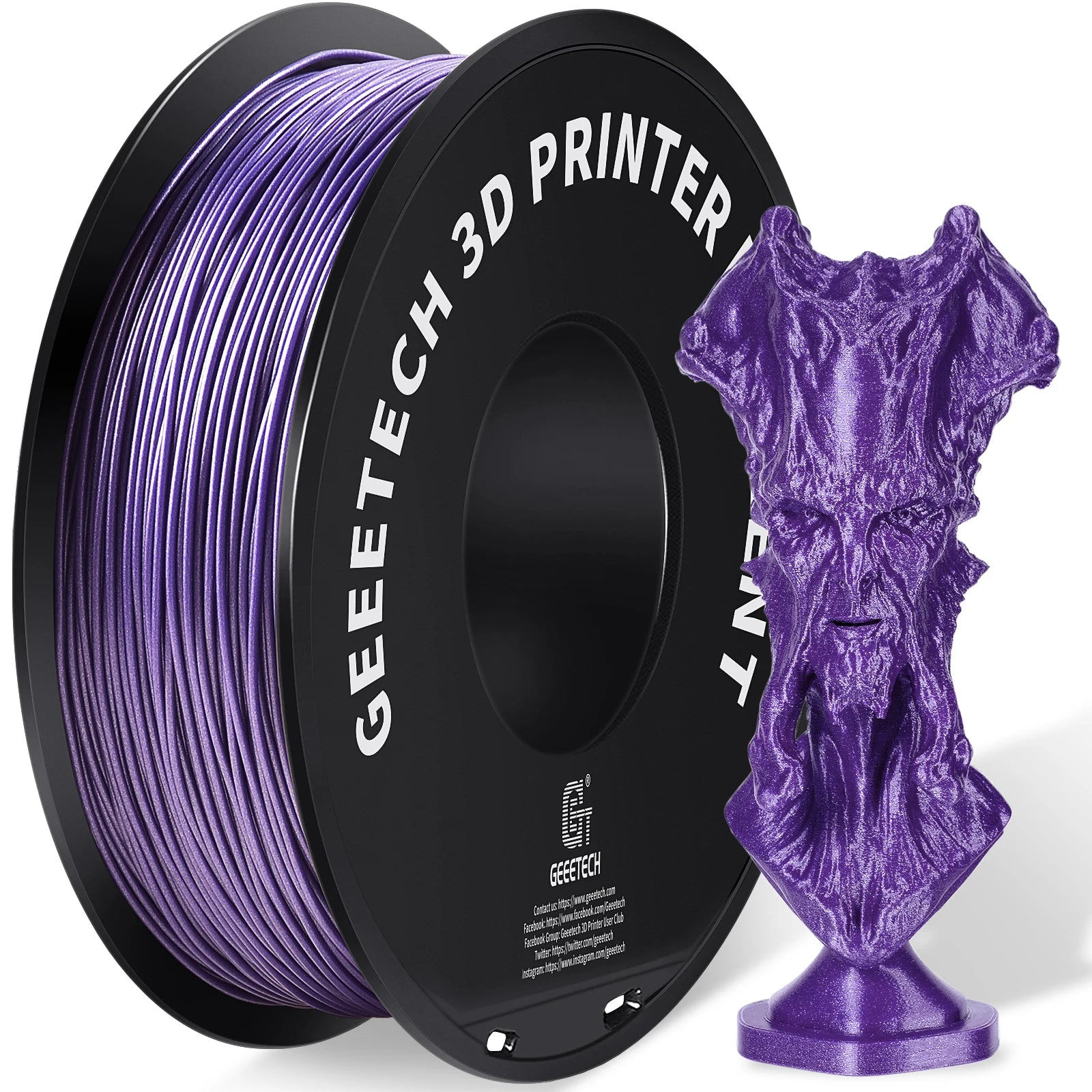 Sparkly Purple PLA