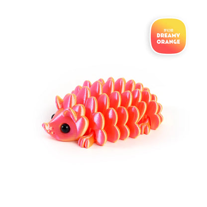 3D Printing Hedgehog Statue Movable Hedgehog Ornaments Kitchen Home Decoration Office Animal Desk Toy Articulated Figurine