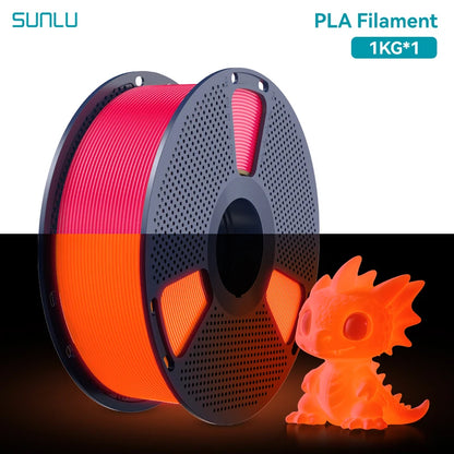 3D Filament PETG: Glow in The Dark - 1.75mm - 1KG for 3D Printing