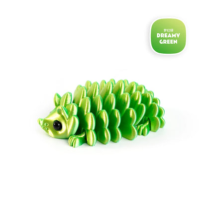 3D Printing Hedgehog Statue Movable Hedgehog Ornaments Kitchen Home Decoration Office Animal Desk Toy Articulated Figurine