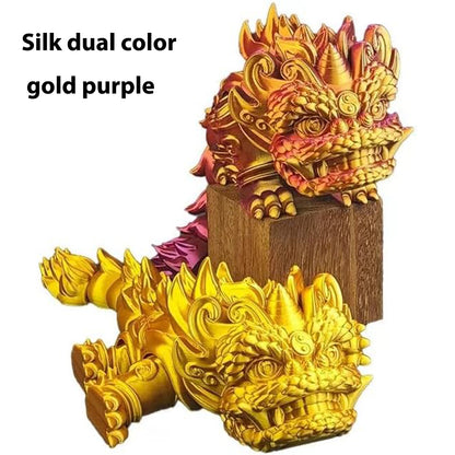 3D Printer PLA Filament - Dual Silk Gold & Purple
