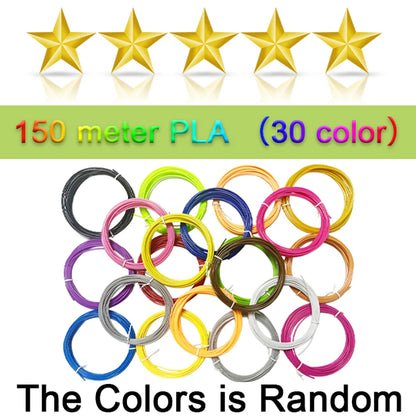 1.75mm PLA Filament for 3D Pen - Vivid Colors, Odorless Spool