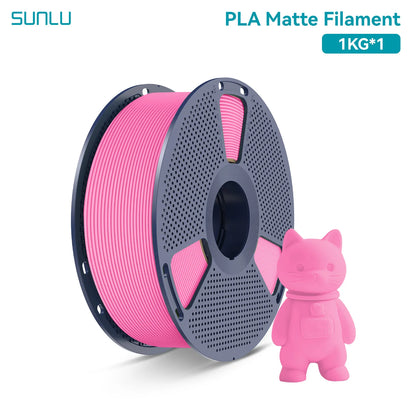 PLA Matte Filament 1.75mm 1kg - Smooth Finish for FDM Printers
