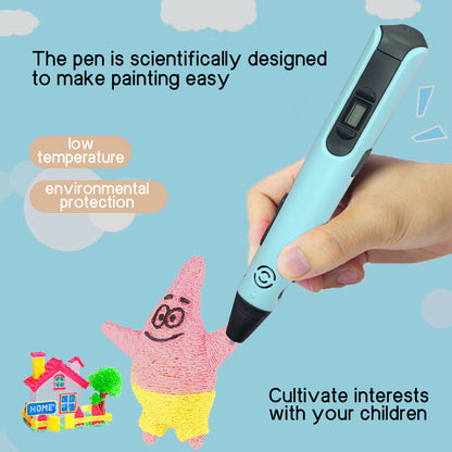 3D Printing Pen with 9m PLA Filaments - Perfect Gift for Kids
