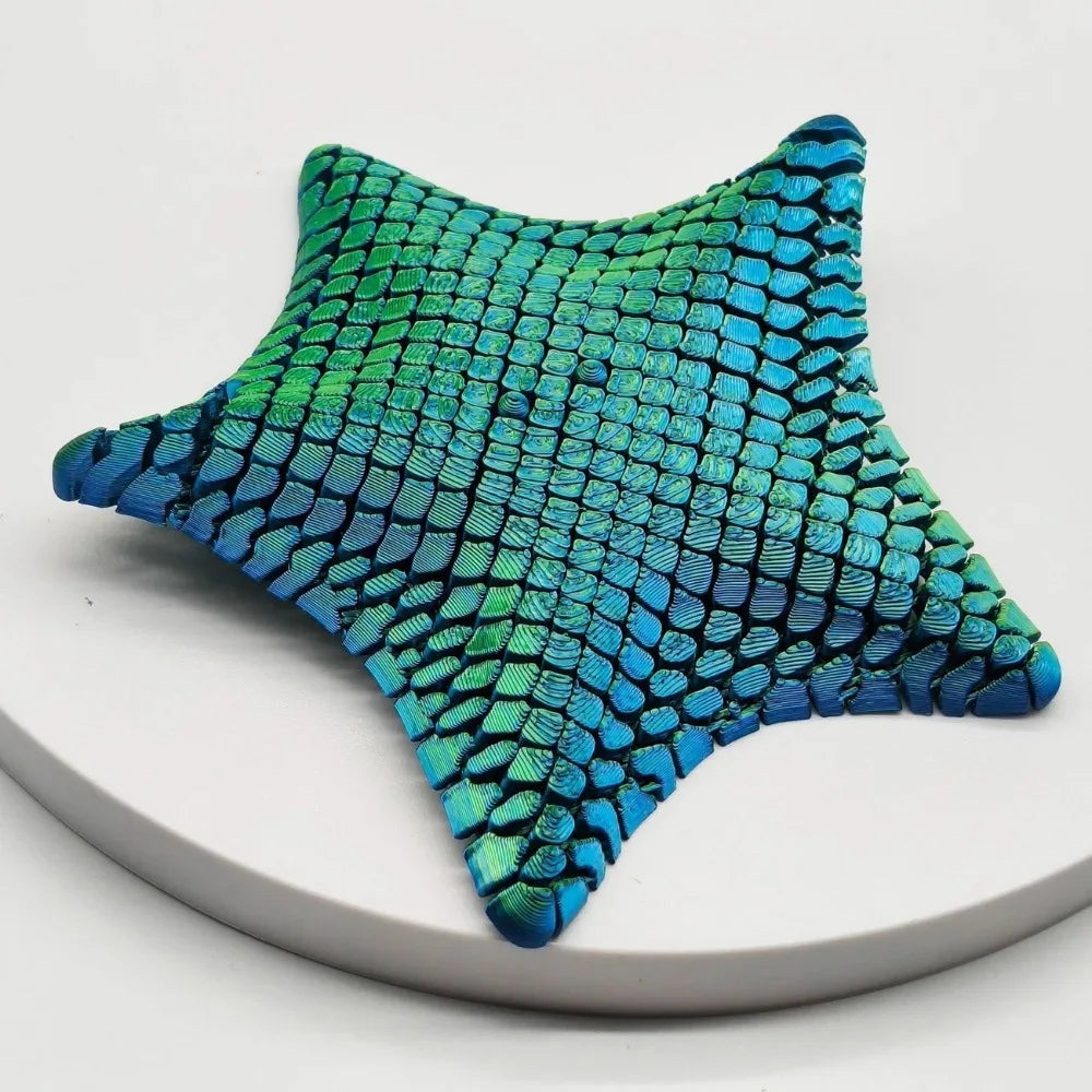 3D Printed Movable Joints Starfish 12cm Ocean Themed Desk Toy Ornament Stress Relief Home Office Decor Gift kawaii room decor