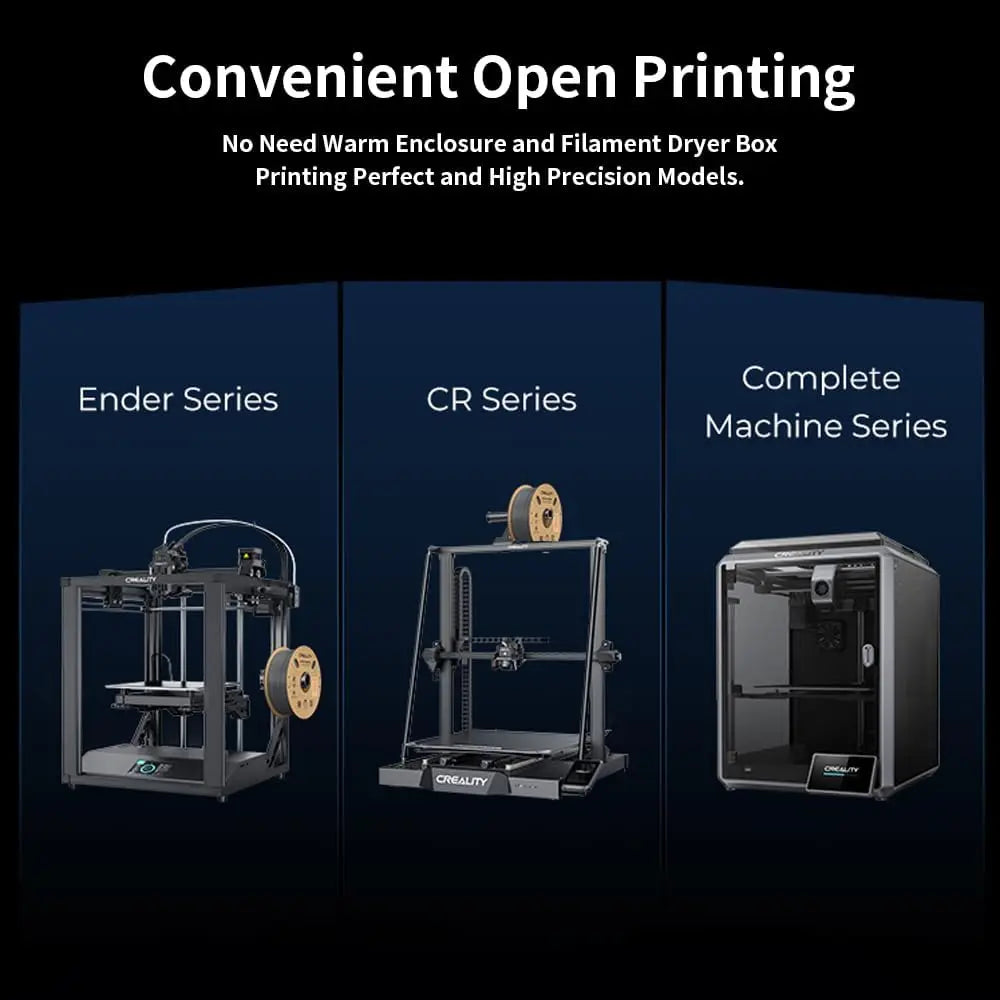 ABS Filament: Creality Hyper ABS Filament 1.75mm for Fast 3D Printing, 1kg