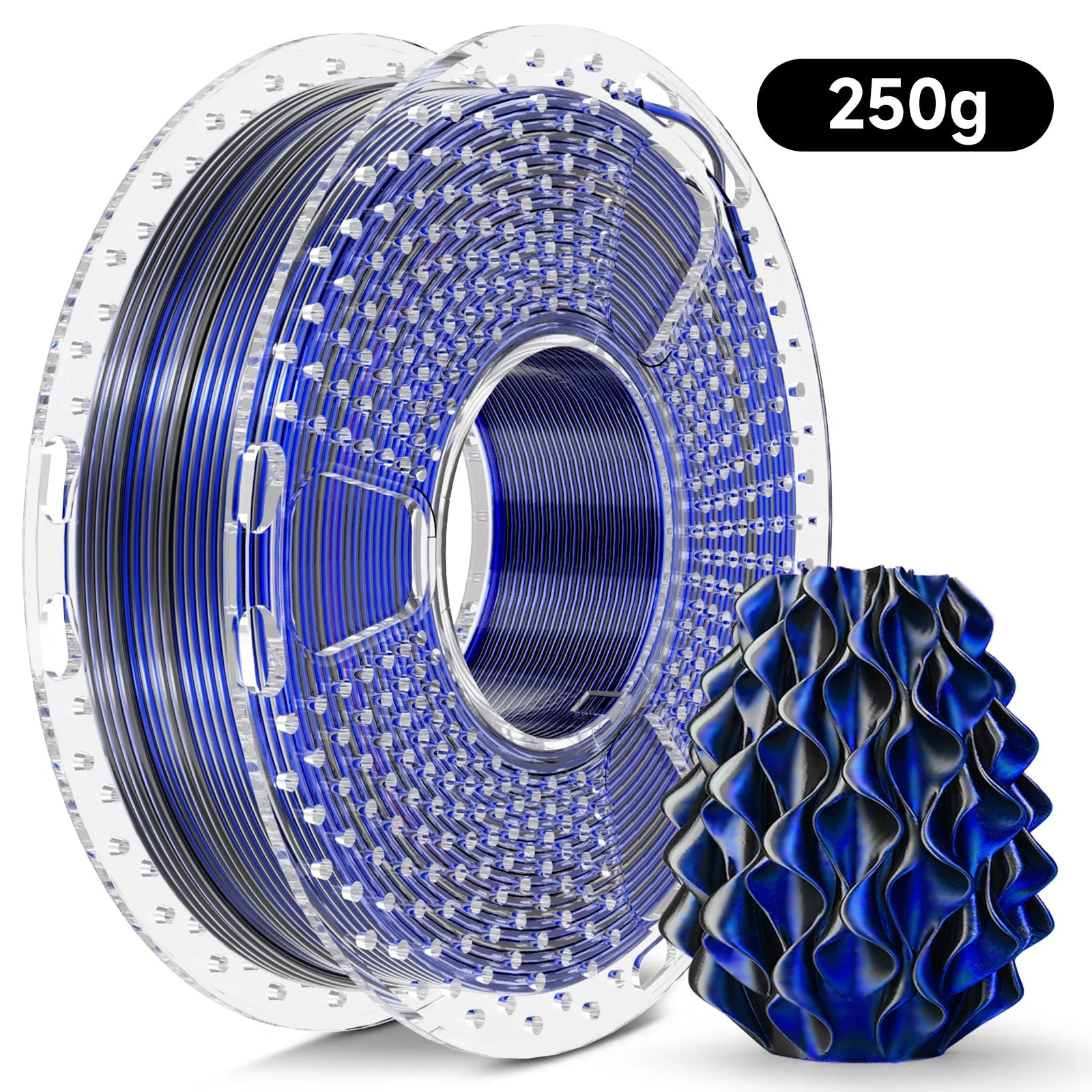 SILK PLA BlackBlue