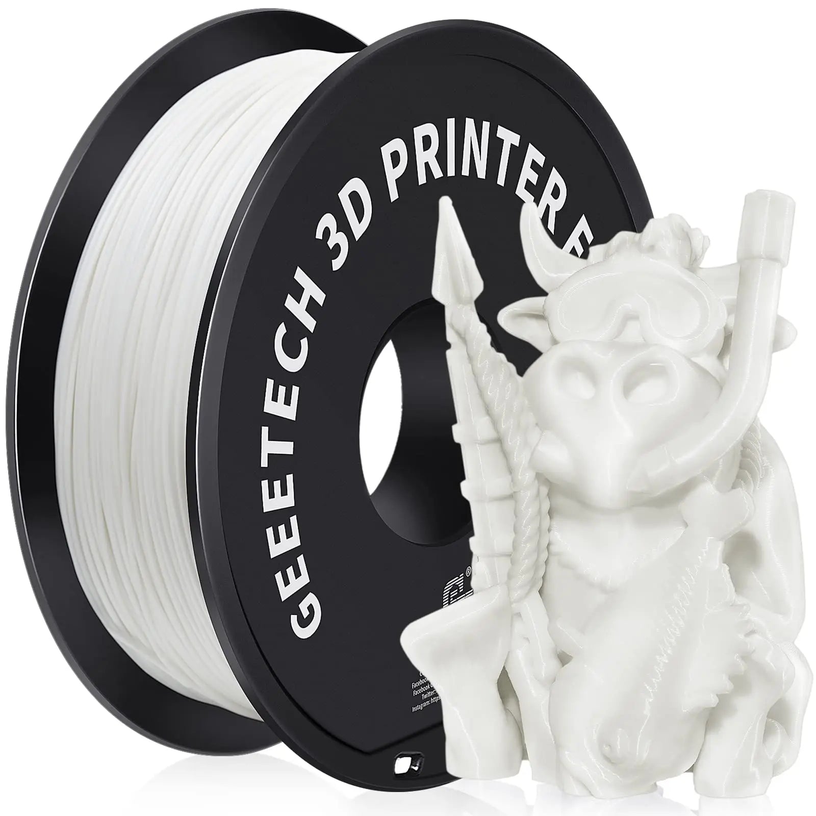 3D Printer Filament 1.75mm 1KG - Geeetech, Vacuum Sealed