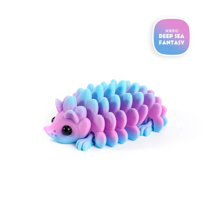 3D Printing Hedgehog Statue Movable Hedgehog Ornaments Kitchen Home Decoration Office Animal Desk Toy Articulated Figurine