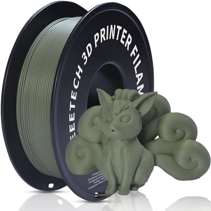 Matte PLA 3D Printer Filament 1.75mm 1kg - Fast Shipping