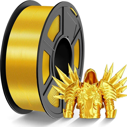 Silk PLA Filament 1.75mm for 3D Printer Dimensional Accuracy +/- 0.02mm Compatible with Most FDM 3D Printers