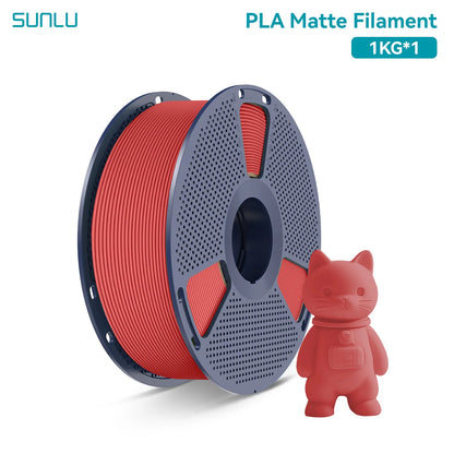 PLA Matte Filament 1.75mm 1kg - Smooth Finish for FDM Printers