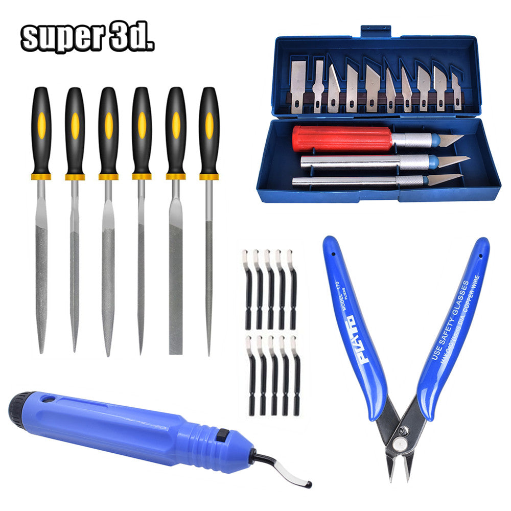 Pliers Deburring Tool Kit: Precision Engraving & Carving Blades