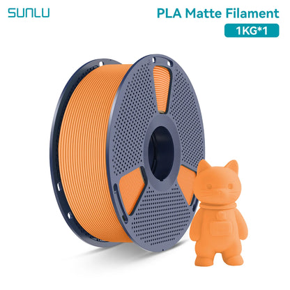 PLA Matte Filament 1.75mm 1kg - Smooth Finish for FDM Printers