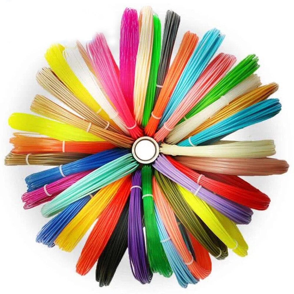 3D Printer Pen Filament: PLA PCL Odorless, Safe, 1.75mm, Multi-Length