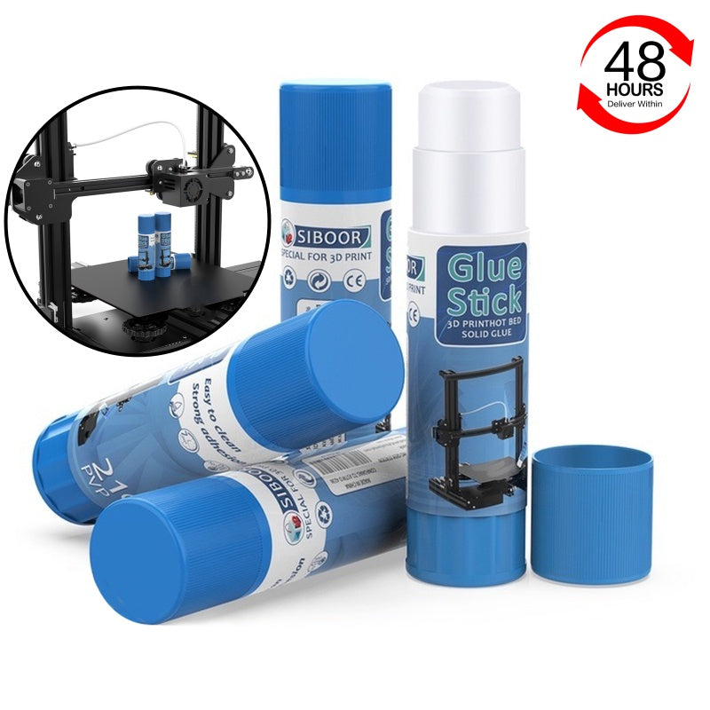 3D Printer Glue Stick - Non-Toxic PVP Adhesive for PLA/ABS