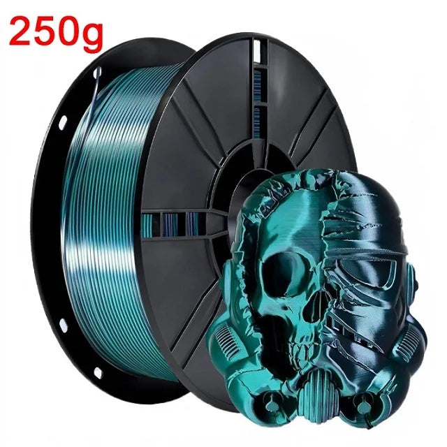 3D Printer Filament: Dual Color Silk PLA Filament 1.75mm - 3D Printer Material