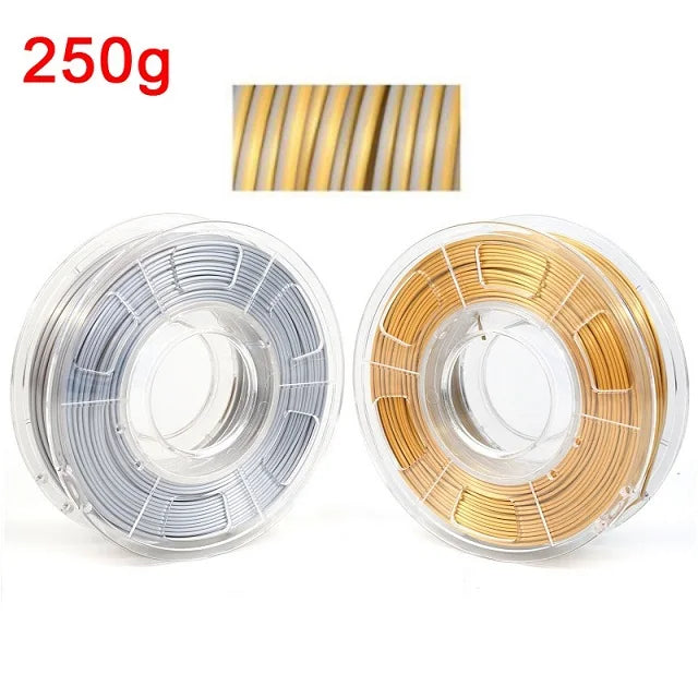 3D Printer Filament: Dual Color Silk PLA Filament 1.75mm - 3D Printer Material