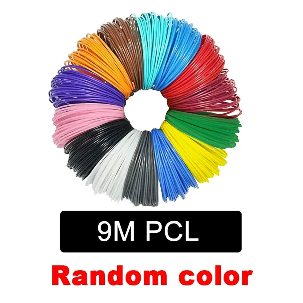 3D Printer Pen Filament: PLA PCL Odorless, Safe, 1.75mm, Multi-Length