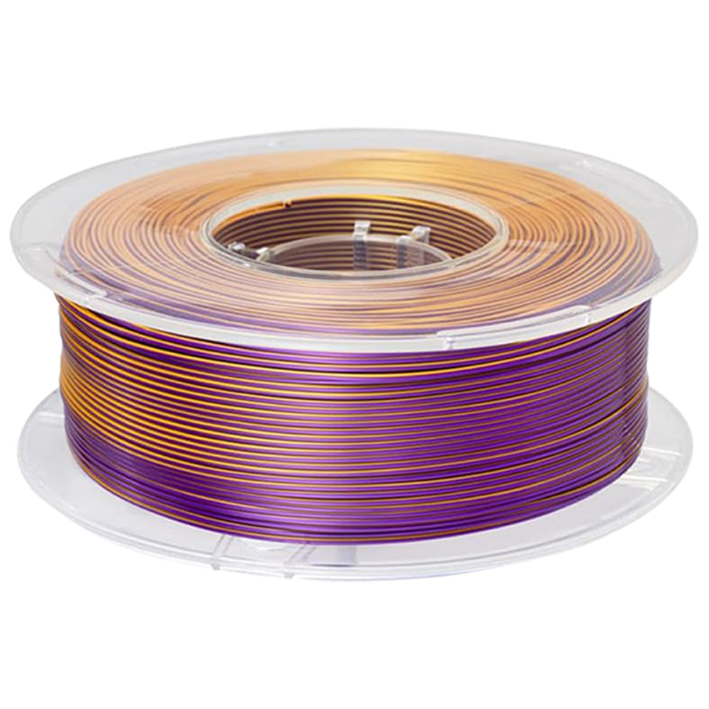 3D Printer PLA Filament - Dual Silk Gold & Purple