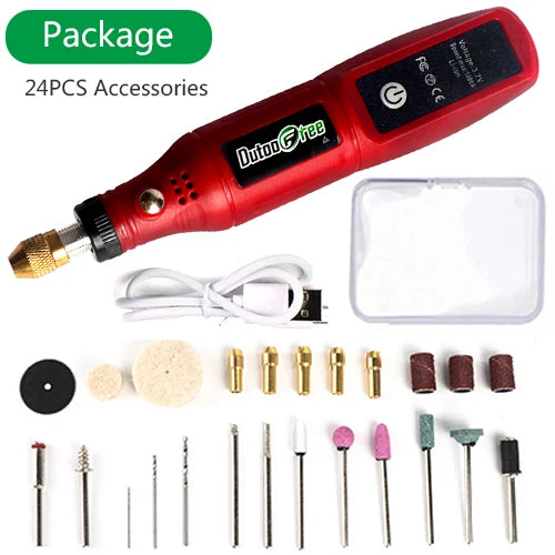 Red With 24pcs