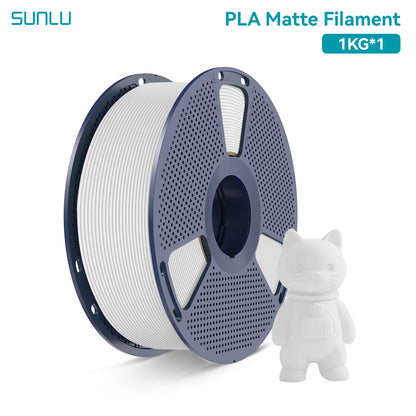 PLA Matte Filament 1.75mm 1kg - Smooth Finish for FDM Printers